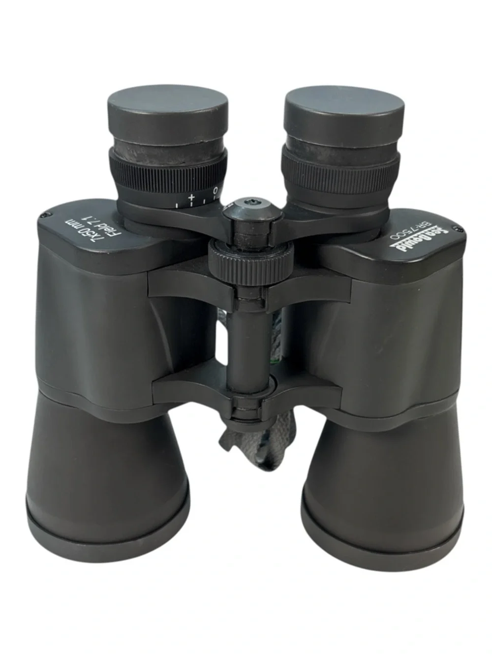 Sea BOWLD BR-7500 Marine Binoculars 7x50 mm 7.1 Field View Black w/ Case & Caps
